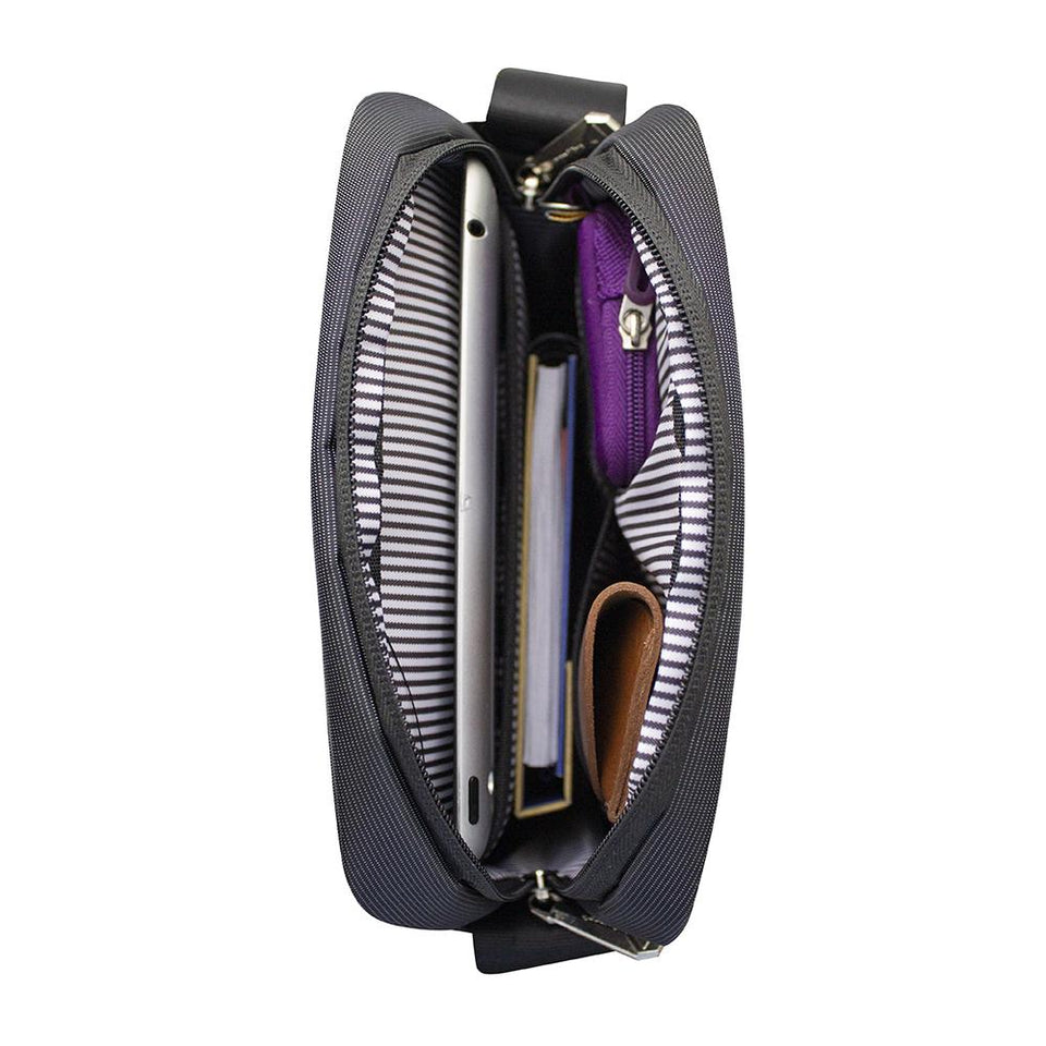 Bolso Skypeak de hombro cruzado universal para Tablet de 10” de uso diario y de viaje SOFTMV-110BK