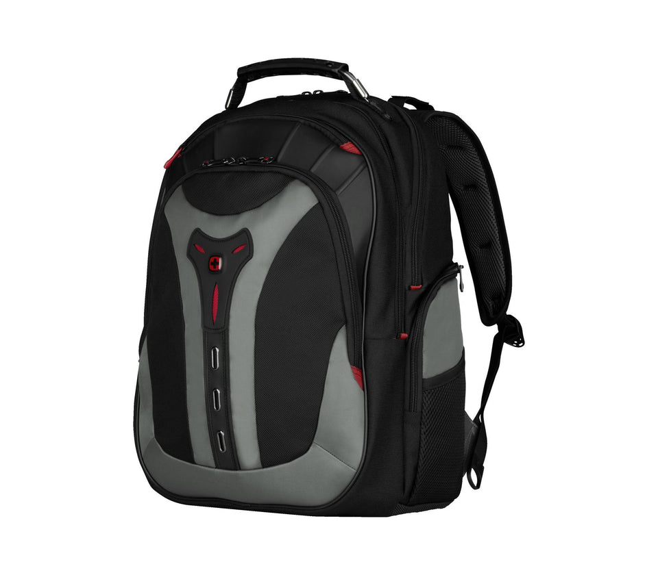 Mochila de viaje Pegasus, para laptop de 17", 600639, color negro, tecnología Air Flow, sistema Pass - Thru
