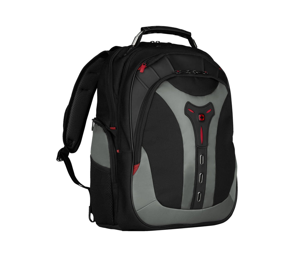 Mochila de viaje Pegasus, para laptop de 17", 600639, color negro, tecnología Air Flow, sistema Pass - Thru