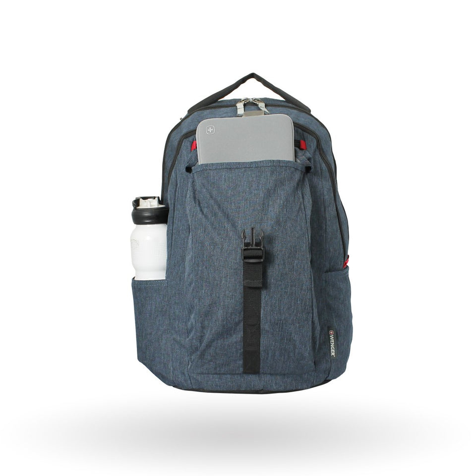 Mochila Wenger Chasma, para laptop de 16", mochila azul, 602385, Sistema Pass-Thru