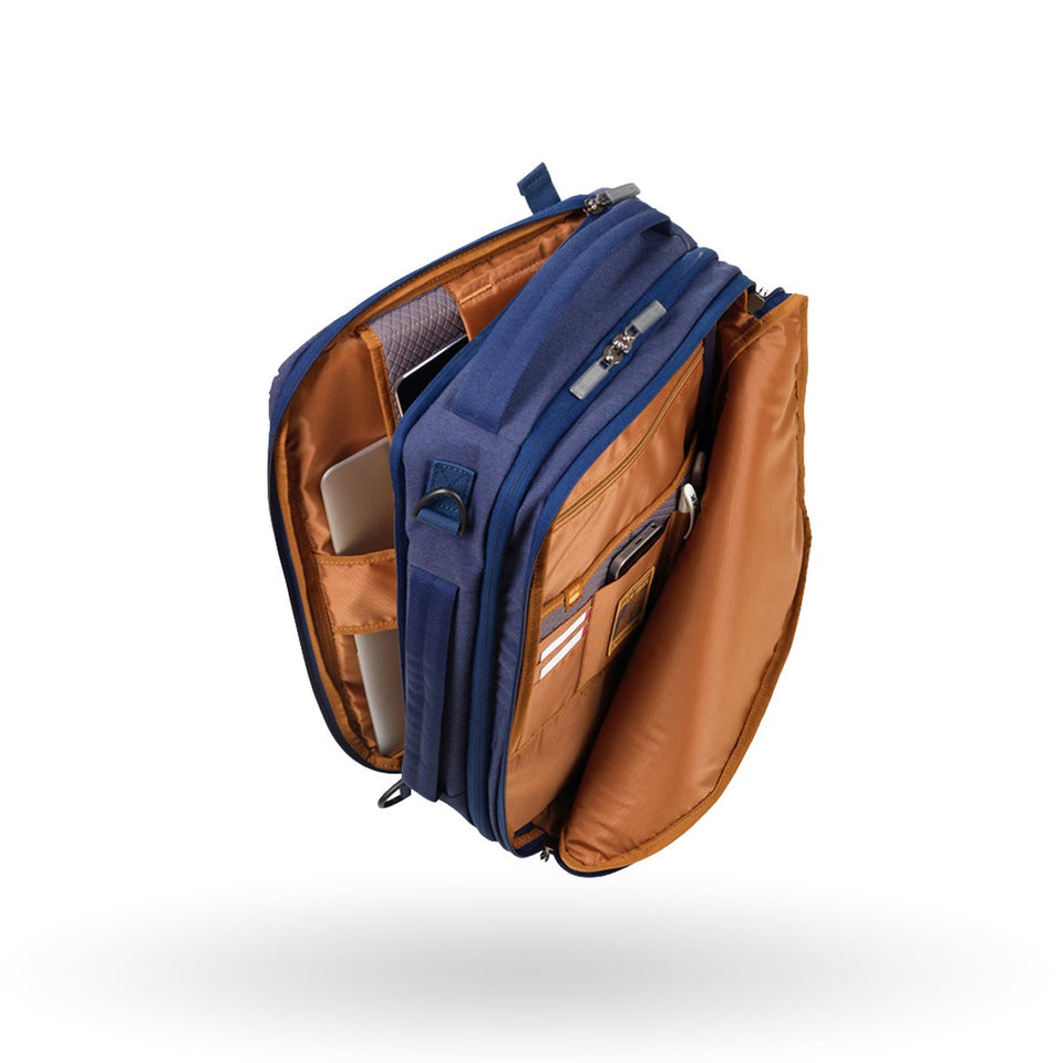 Mochila Wenger porta laptop City Rock, para laptop de 16", 602616, bolsillo de bloqueo RFID, uso dual mochila y maletín