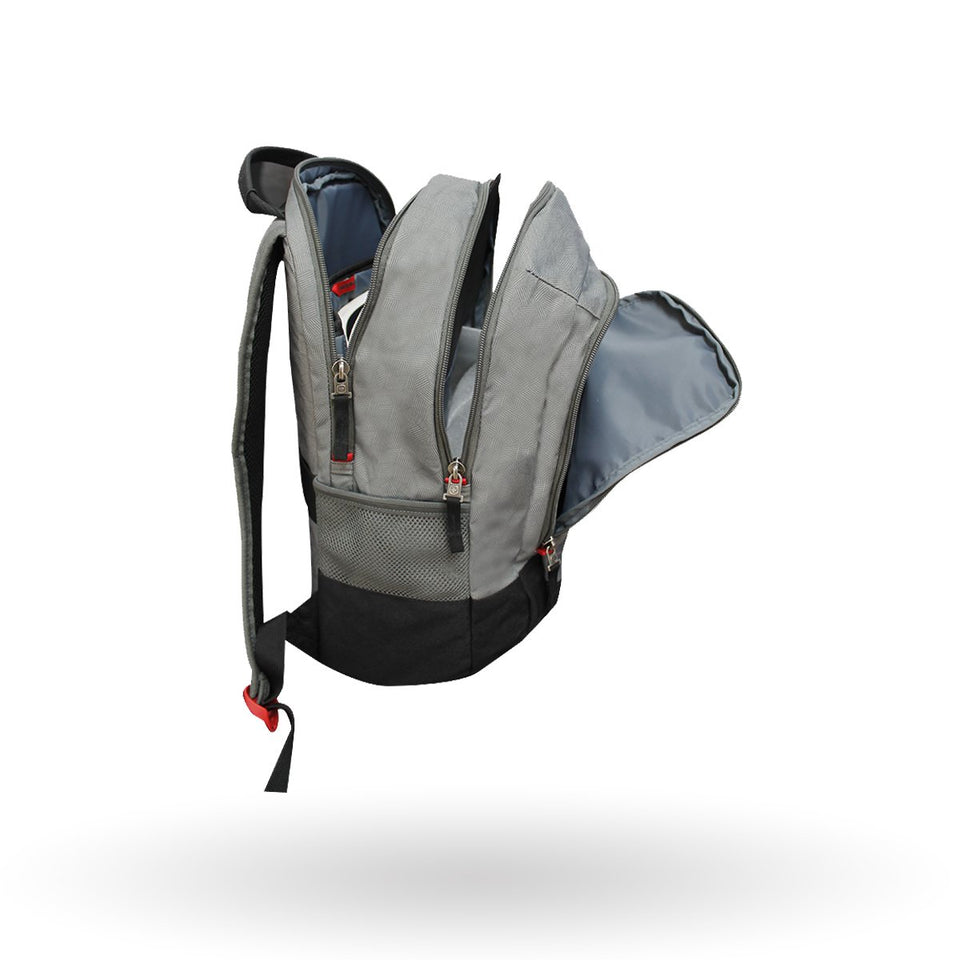 Mochila Wenger Air runner, para laptop de 14", 602619, color Gris