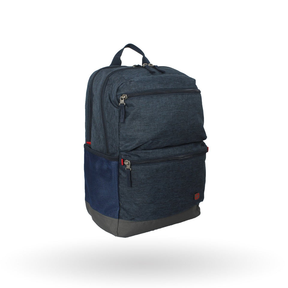Mochila Wenger Wind Walker, 602620, mochila azul, con espacios acolcahdos para laptop de 16" y tablet de 10".