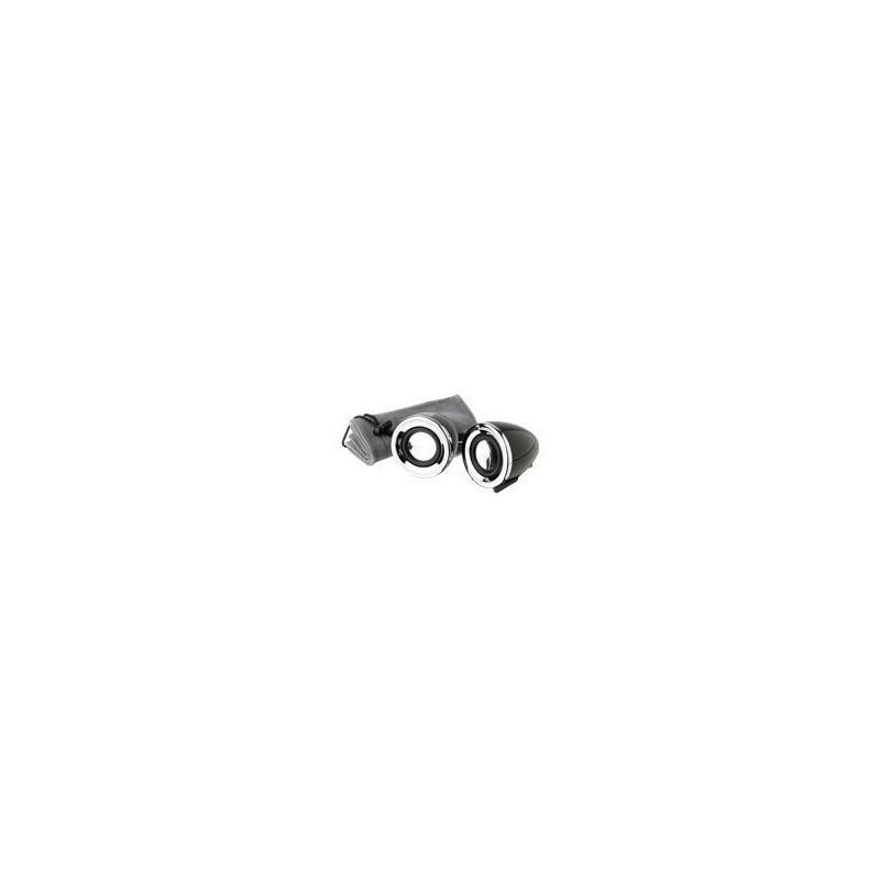 Bocinas Usb Rainbow Uso portátil color negro/ R8255b