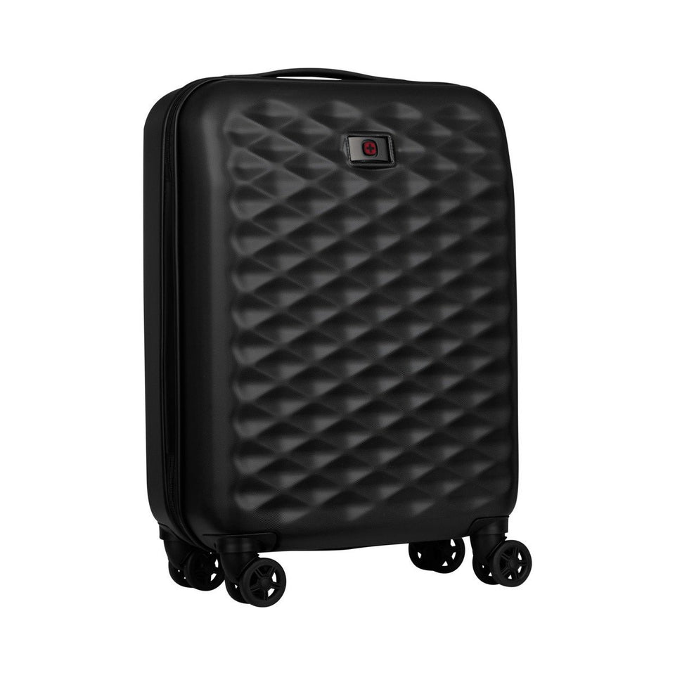 Maleta de viaje Lumen Wenger 20", maleta rígida negra, 604336