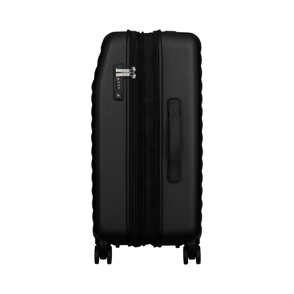 Maleta de viaje Lumen Wenger 24", maleta rígida negra, 604339