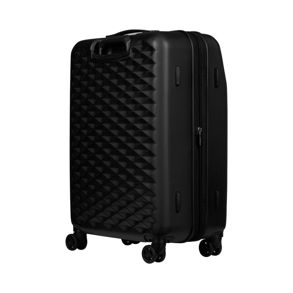 Maleta de viaje Lumen Wenger 24", maleta rígida negra, 604339