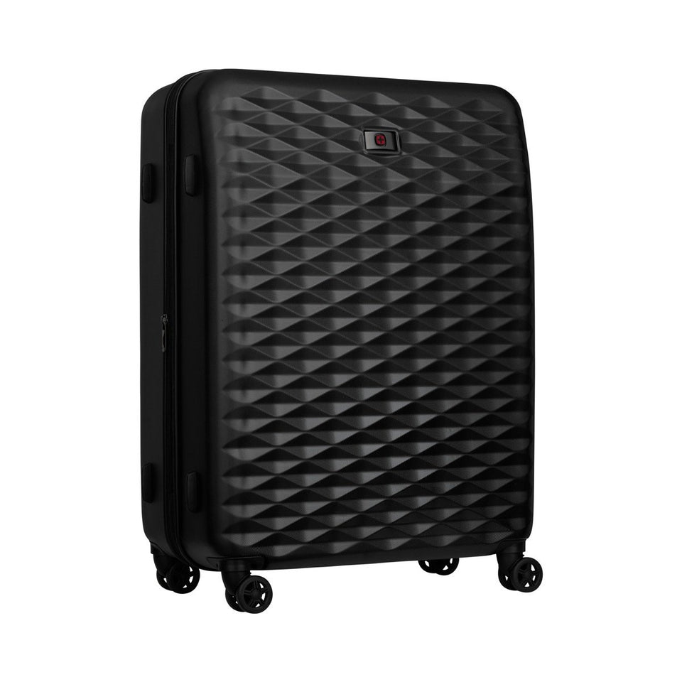 Maleta de viaje Lumen Wenger 28", maleta rígida negra, 604342