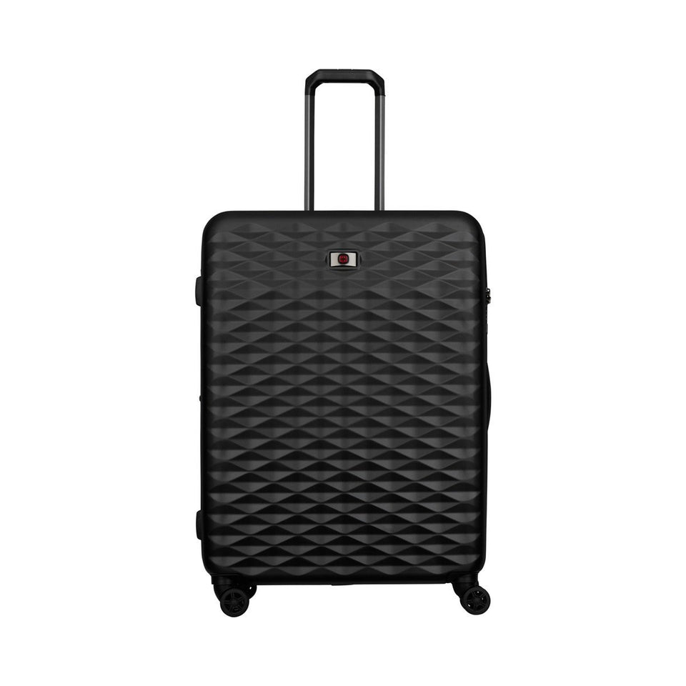 Maleta de viaje Lumen Wenger 28", maleta rígida negra, 604342