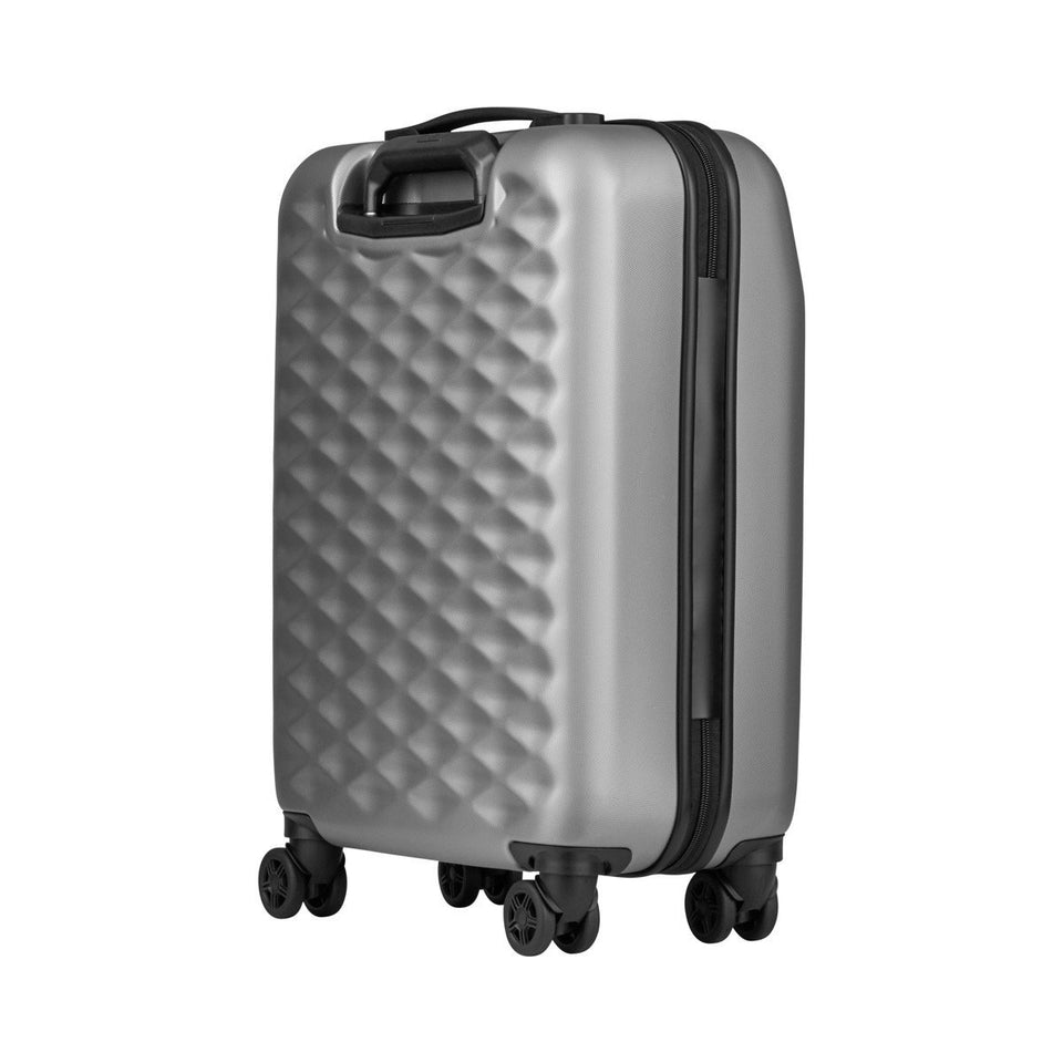 Maleta de viaje Lumen Wenger 20", maleta rígida plata, 604338