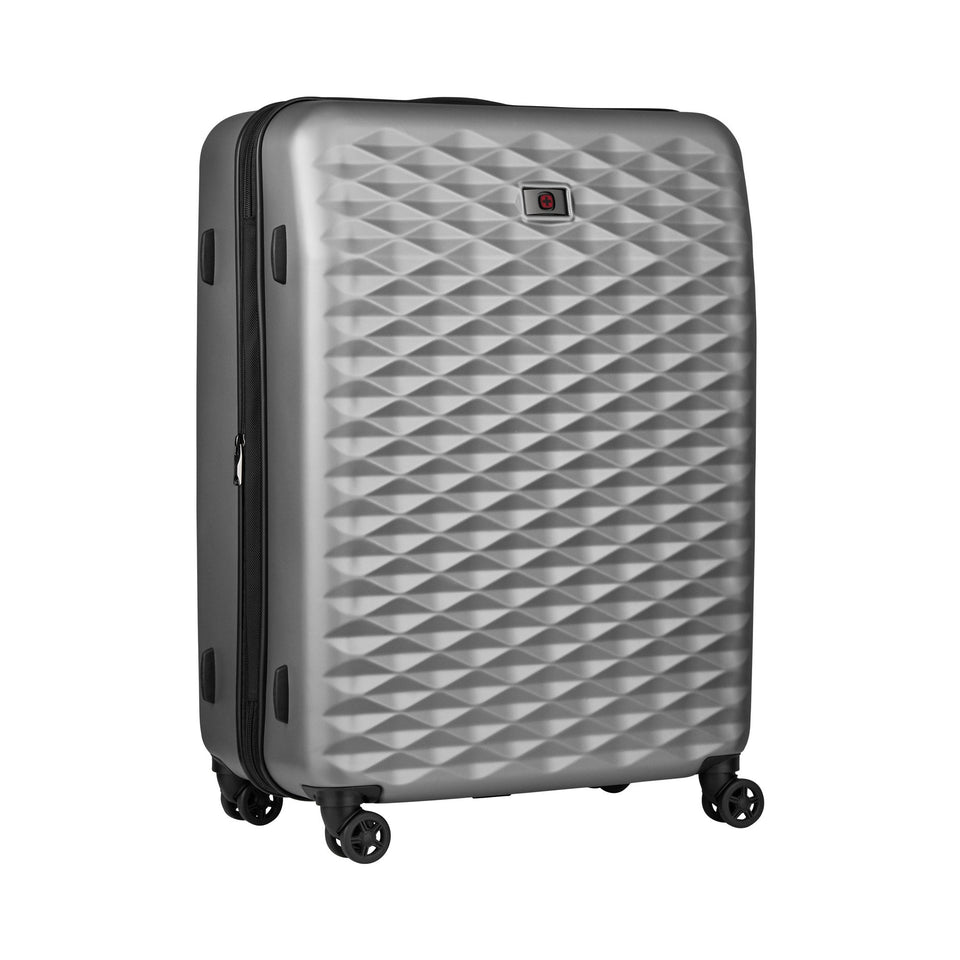Maleta de viaje Lumen Wenger 28", maleta rígida plata, 604344