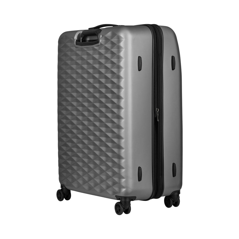 Maleta de viaje Lumen Wenger 28", maleta rígida plata, 604344