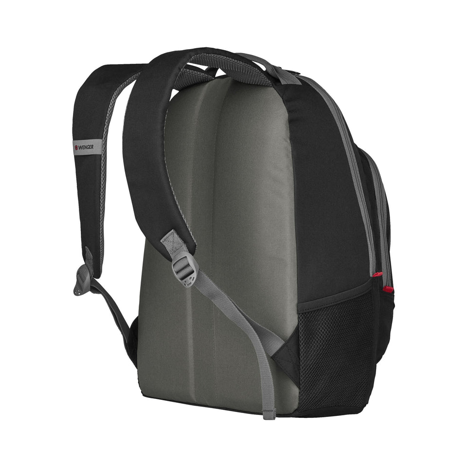 Mochila Wenger Mars, para laptop de 16", 604428, color azul con negro, tecnología Air Flow, plataforma caseBase