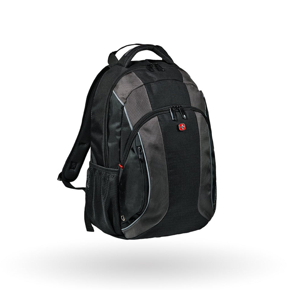 Mochila Wenger Mercury, para laptop de 16", 604433, color negro, tecnología Air Flow