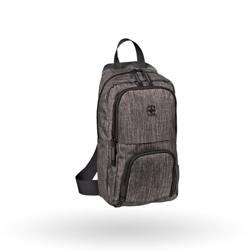 Bandolera Wenger Console, 605029, mariconera para hombre, porta tablet de 7", Color Gris