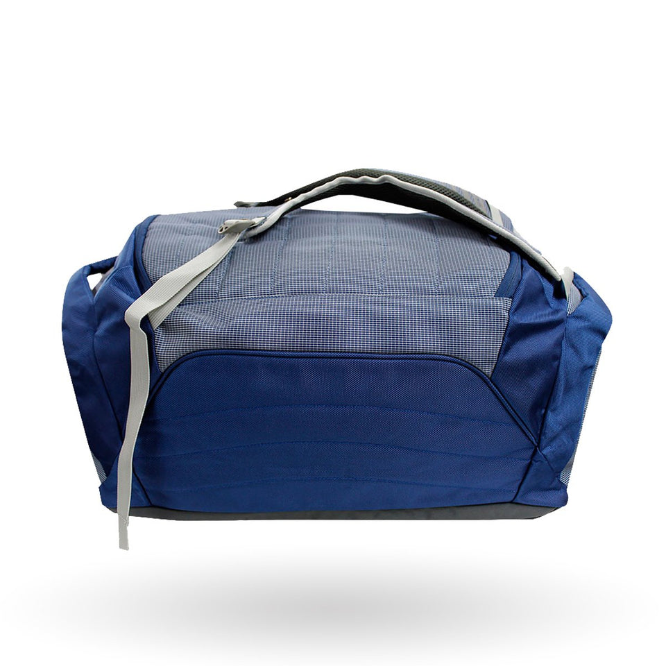 Maleta Deportiva Wenger Synergy, 605088, Color Azul con Gris, dualidad de uso, tipo mochila, detalles reflejantes
