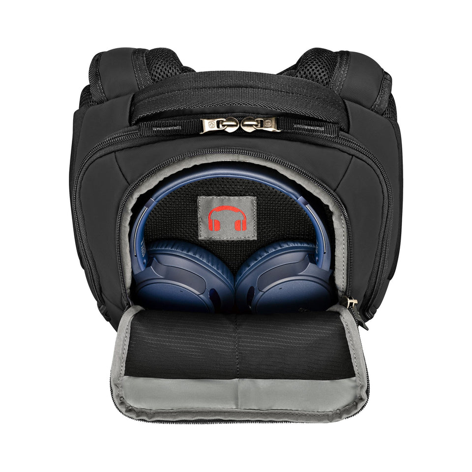 Mochila Porta Laptop Wenger XC Wynd, para laptop de 16", 610169, mochila Negra