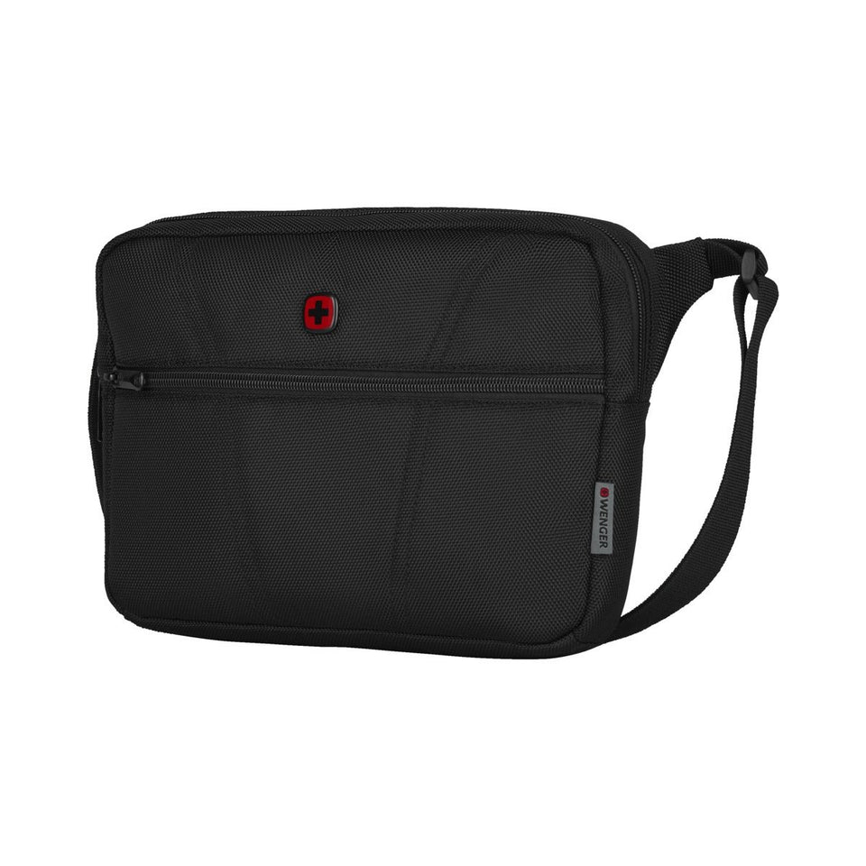 Bolso negro porta-tablet BC Style Sacoche Wenger, para tablet de 10", 610179, organizador inteligente
