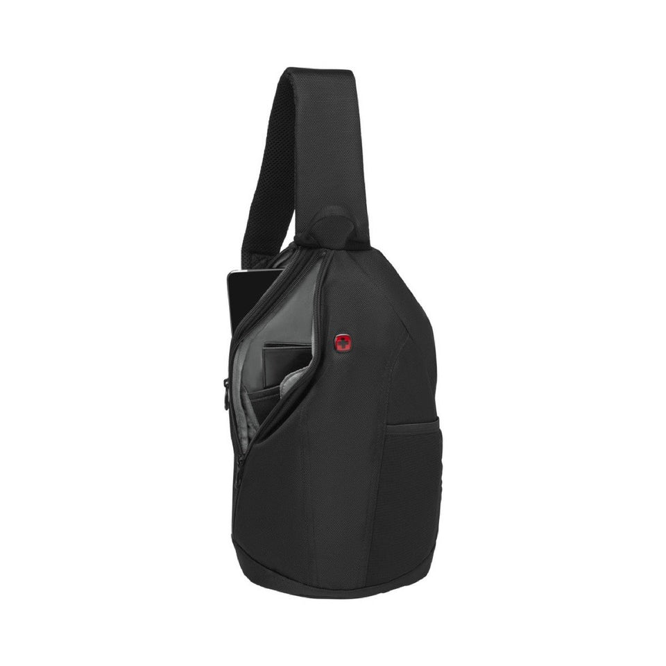 Bandolera porta tablet BC Fun Wenger 10" Negra, para tablet de 10", 610180, bandolera negra