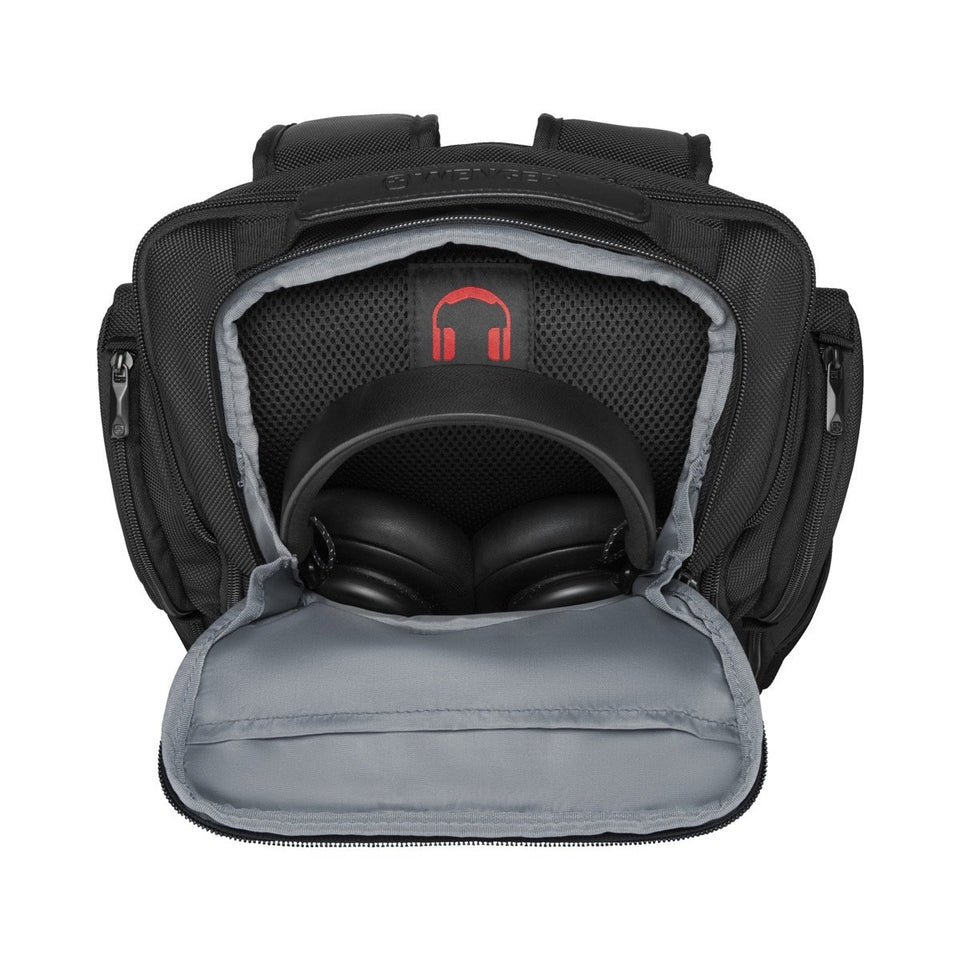 Mochila Wenger Porta Laptop BC Class, para laptop de 16", 610186, mochila de viaje negra