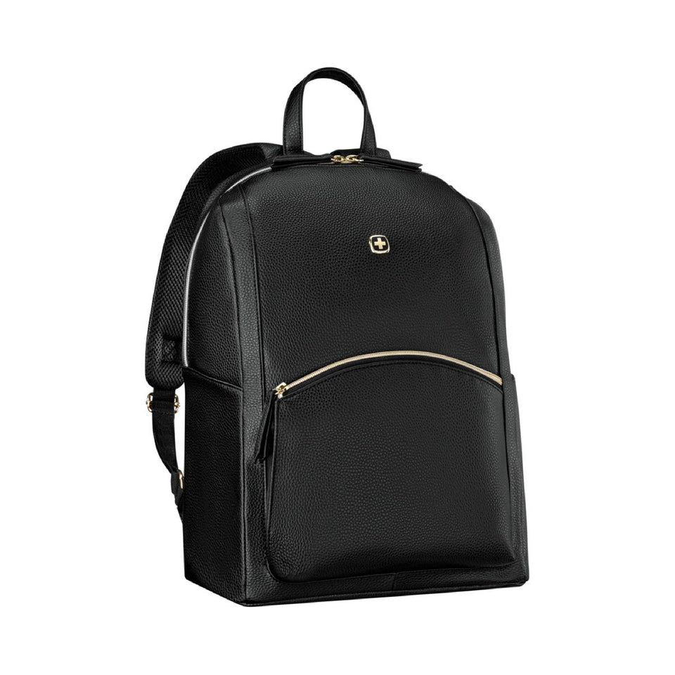 Mochila para dama Wenger LeaMarie, para laptop de 14", 610190, bolso para mujer, bolso negro