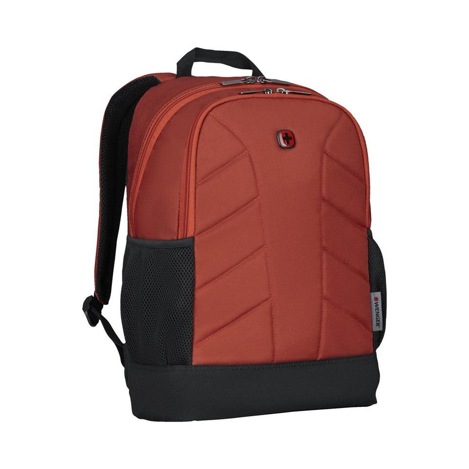 Mochila Wenger porta laptop Quadma, para laptop de 16", 610200, mochila naranja