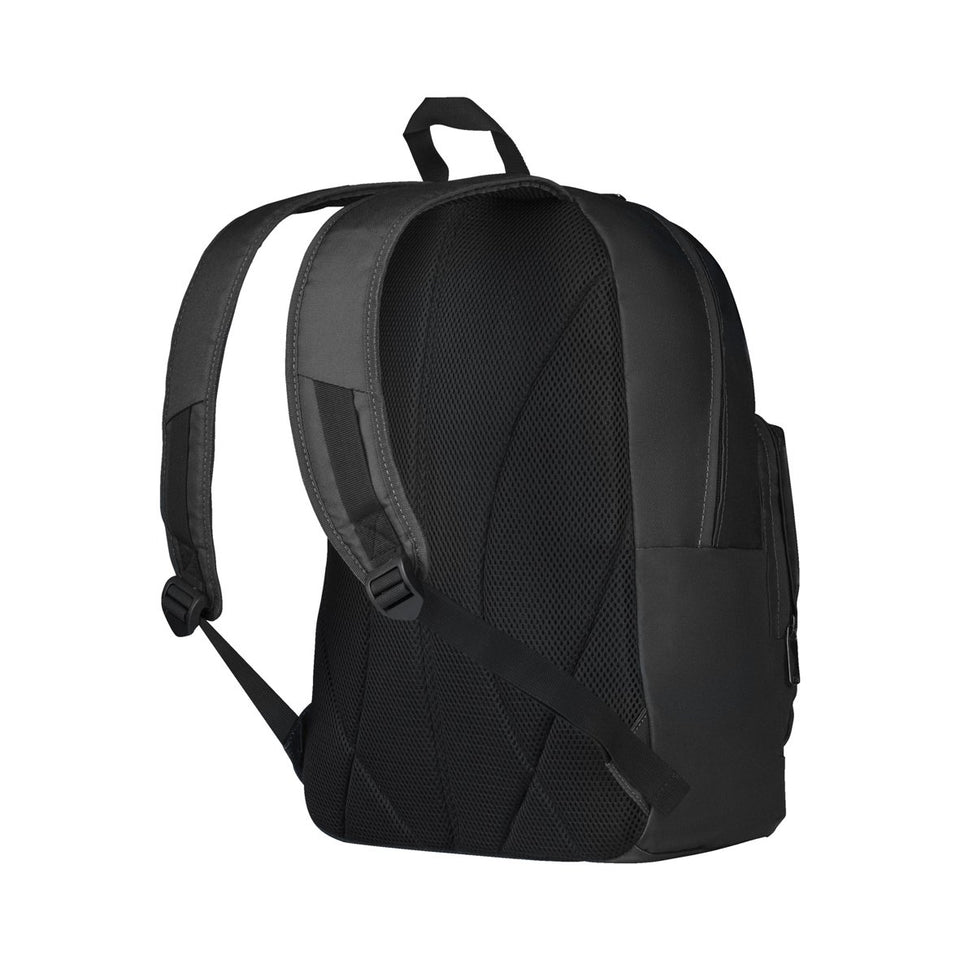 Mochila Wenger Crango, para laptop de 16", 610562, color Negro, compartimento acolchado, organizador de accesorios