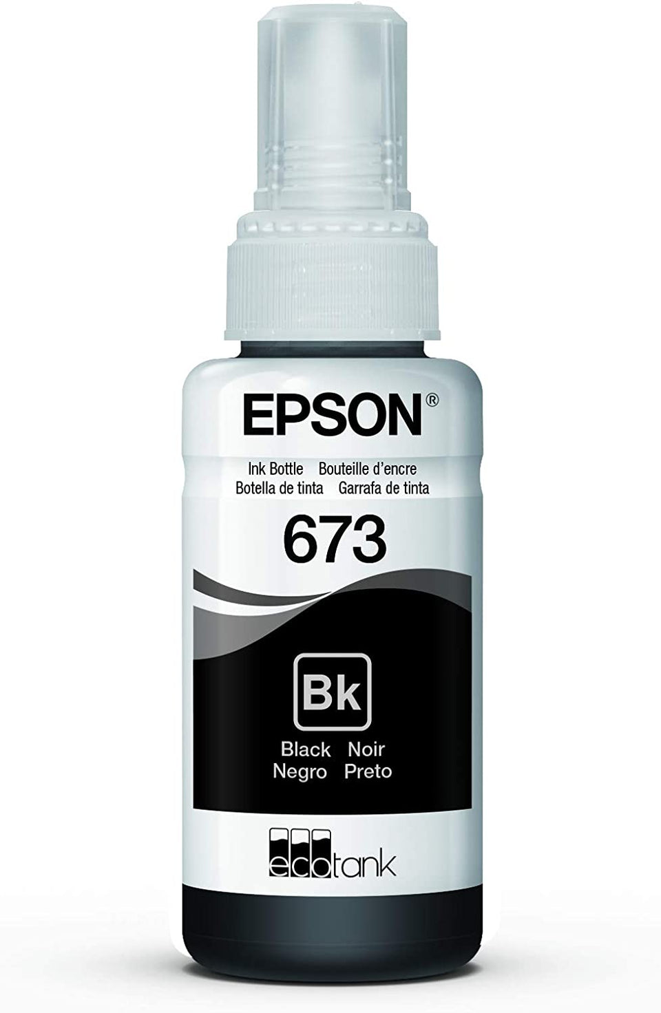 TINTA NEGRA P/MULTIFUNCIONAL L800-70ML /T673120-AL