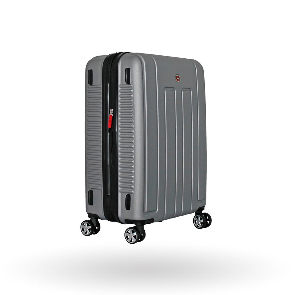 Maleta de Viaje para Facturar Wenger, Modelo Rígido, 24", 6399024167, Color Plata