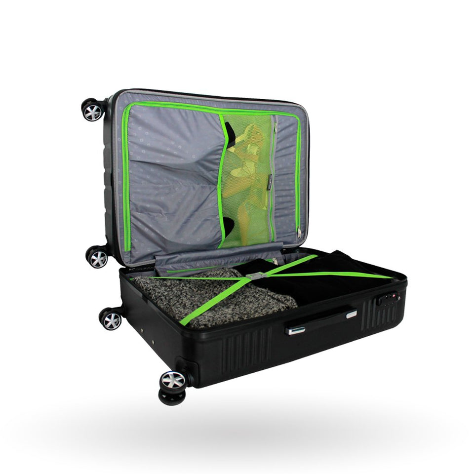 Maleta de Viaje para Facturar Wenger, Modelo Rígido, 24", 6399202167, Color Negro