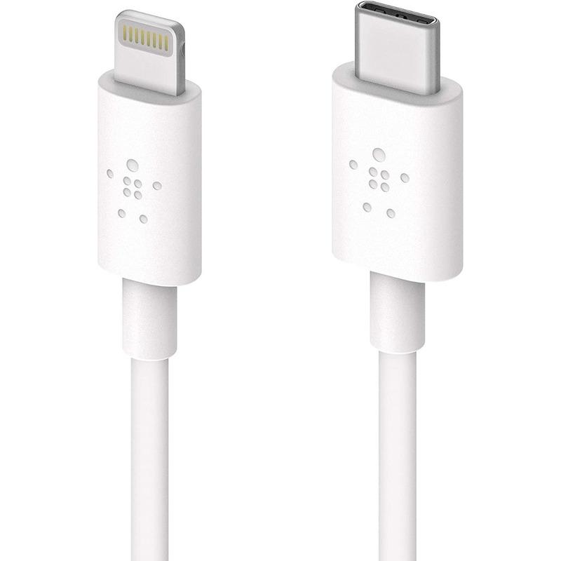 Belkin Cable Usb-c Con Conector Lightning Blanco F8j239bt04