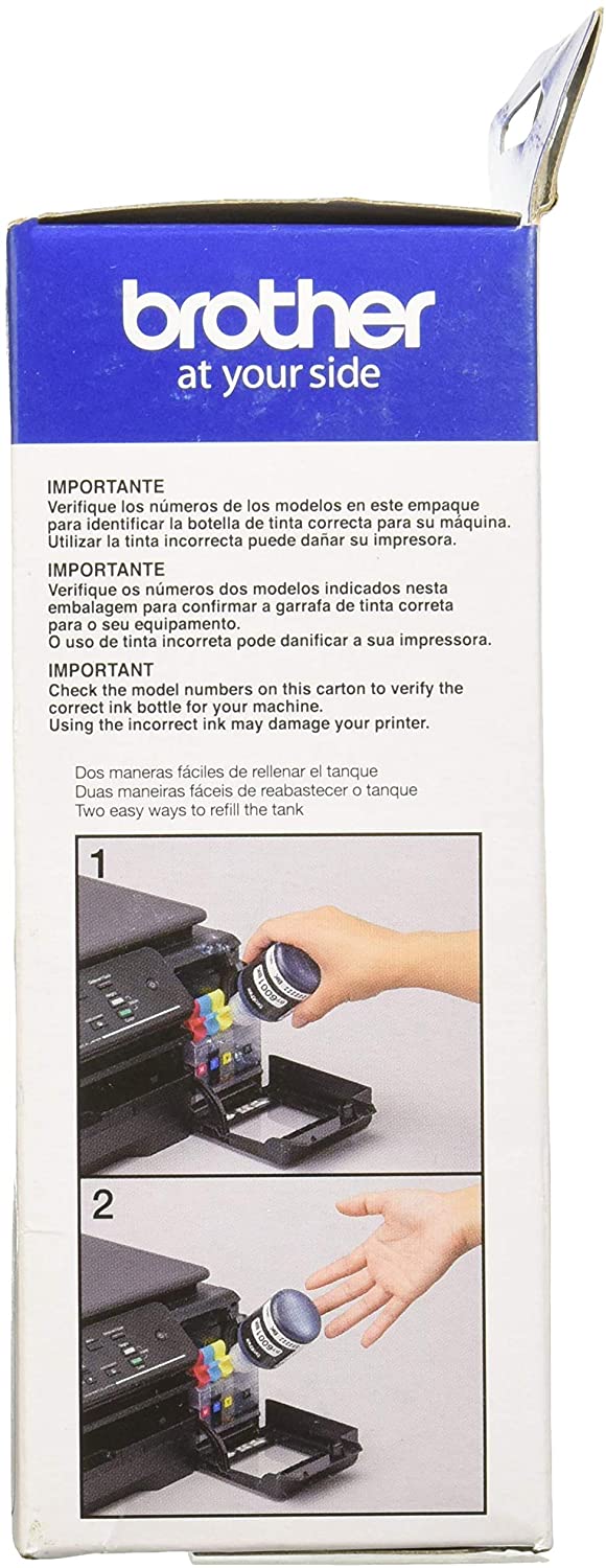 Botella De Tinta Brother Negra Alto Rendimiento/BT-6001BK