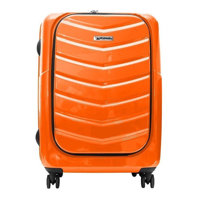 Maleta Skypeak Pearl Orange Candado Tsa 28 Pulgadas Rígida