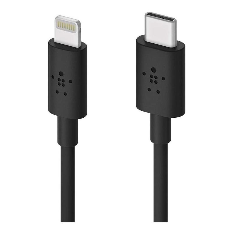 Belkin Cable Usb-c Con Conector Lightning Negro F8j239bt04
