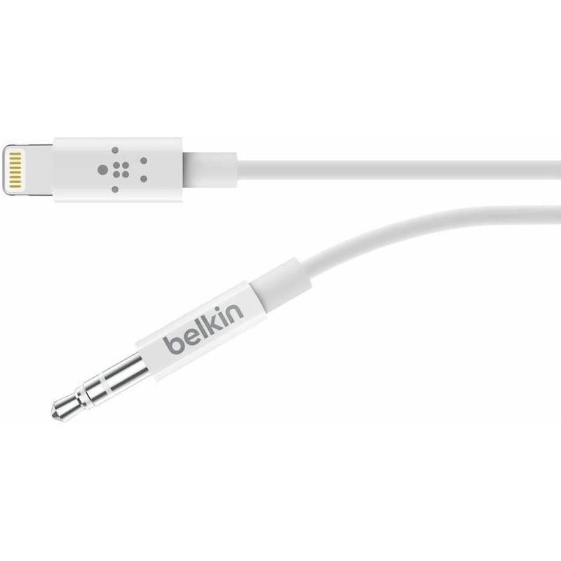 Belkin Cable De Audio Lightning Blanco P/ iPhone Av10172bt03