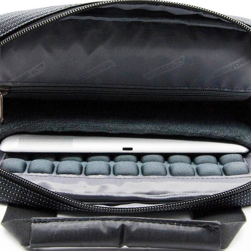 Bolso Maletín Skypeak bolso de hombro cruzado universal para Tablet de 10” de uso diario y de viaje DOTSMV-110BK.
