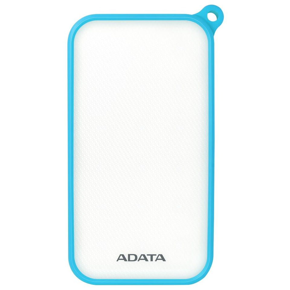 Cargador Portátil Adata PowerBank D8000L, 8000mAh, Azul/Blanco
