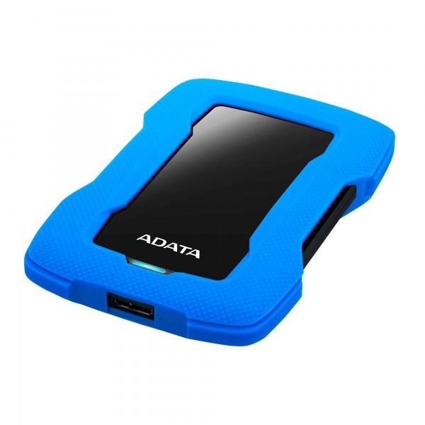 Disco Duro Externo Adata HD330 2.5'', 1TB, USB 3.1, Azul/Negro, A Prueba de Golpes - para Mac/PC