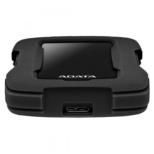 Disco Duro Externo Adata HD330 2.5'', 5TB, USB 3.1, Negro, A Prueba de Golpes - para Mac/PC