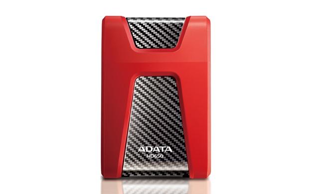 Disco Duro Externo Adata DashDrive Durable HD650 2.5'', 1TB, USB 3.0, SATA, Rojo - para Mac/PC