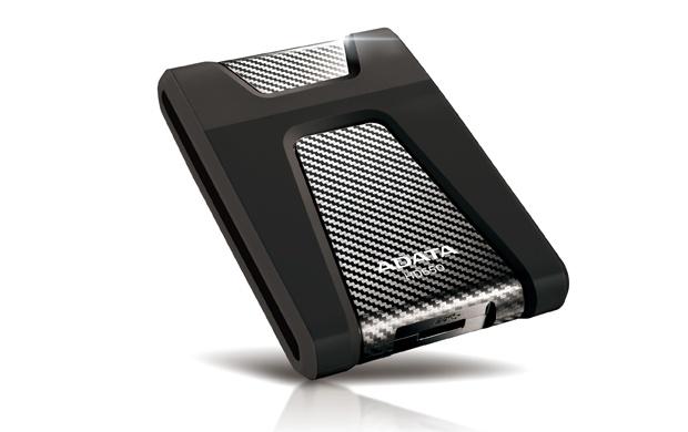 Disco Duro Externo Adata DashDrive Durable HD650 2.5'', 1TB, USB 3.0, SATA, Negro - para Mac/PC