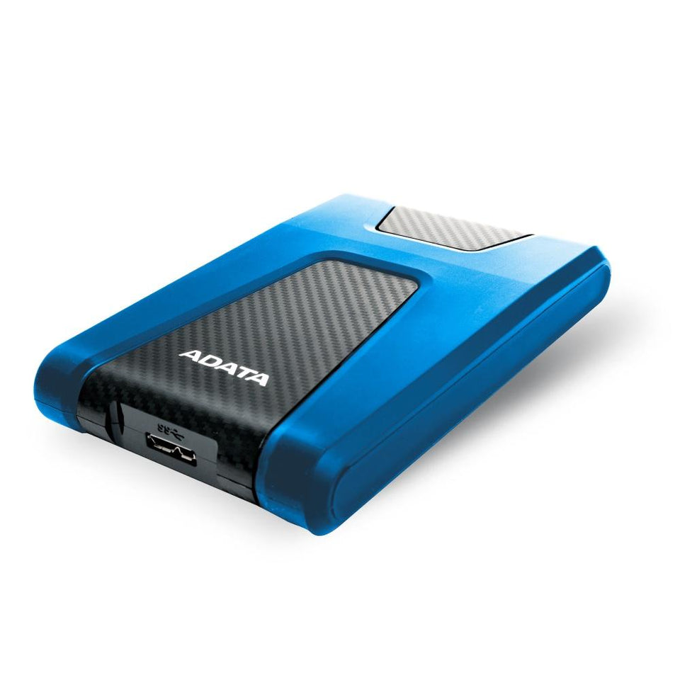 Disco Duro Externo Adata HD650 2.5'', 1TB, USB 3.0, Azul - para Mac/PC