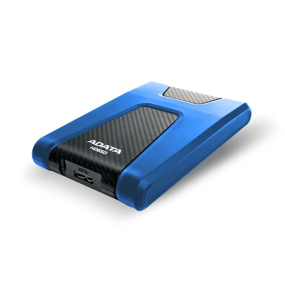 Disco Duro Externo Adata HD650 2.5'', 1TB, USB 3.0, Azul - para Mac/PC