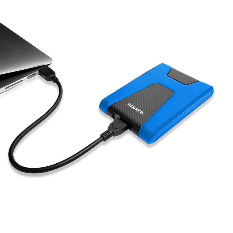 Disco Duro Externo Adata HD650 2.5'', 1TB, USB 3.0, Azul - para Mac/PC