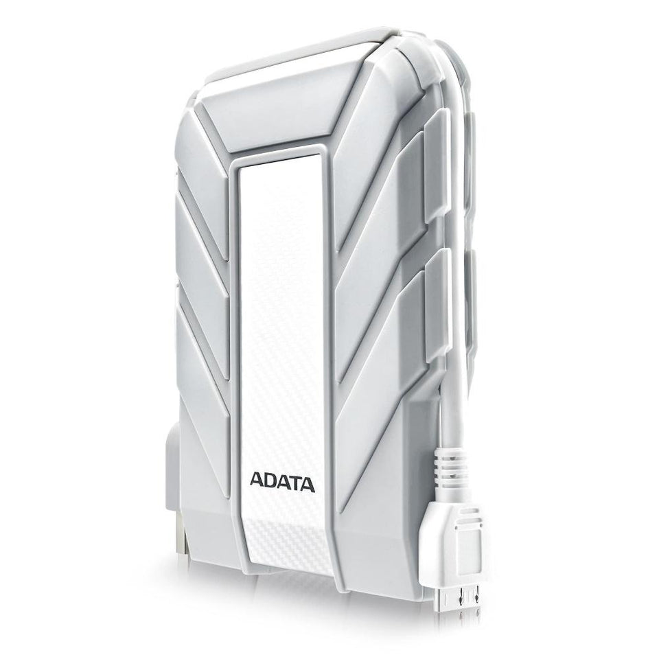 Disco Duro Externo Adata HD710A Pro, 2TB, USB 3.0, Gris/Blanco - para Mac/PC