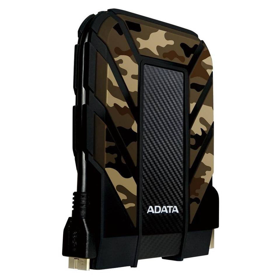 Disco Duro Externo Adata HD710M Pro 2.5'', 1TB, USB 3.0, Camuflaje, A Prueba de Agua, Polvo y Golpes - para Mac/PC