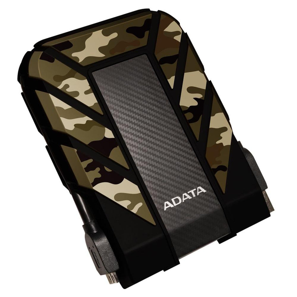Disco Duro Externo Adata HD710M Pro 2.5'', 2TB, USB 3.0, Camuflaje, A Prueba de Agua, Polvo y Golpes - para Mac/PC