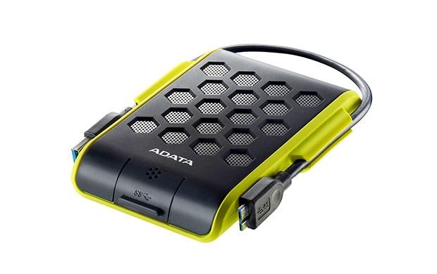 Disco Duro Externo Adata AHD720 2.5", 2TB, USB, Negro/Verde, A Prueba de Agua, Polvo y Golpes - para Mac/PC