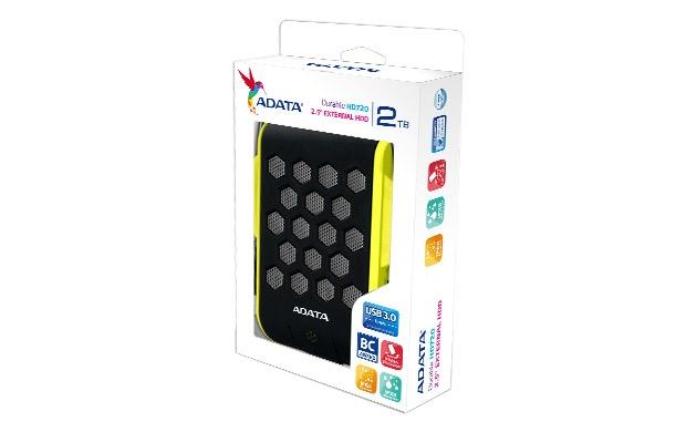 Disco Duro Externo Adata HD720 2TB, USB 3.0, Verde, A Prueba de Agua, Polvo y Golpes - para Mac/PC