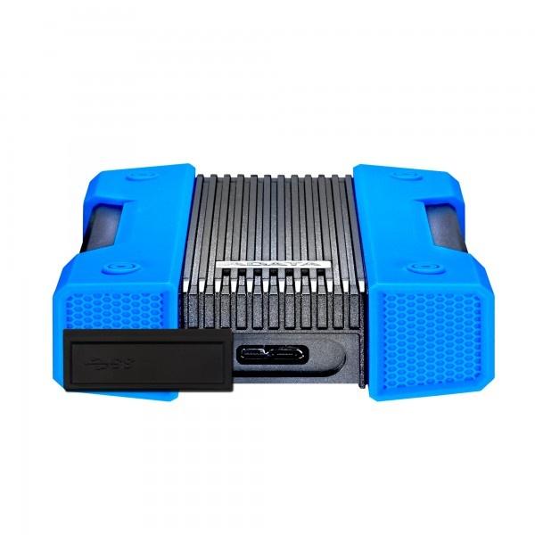 Disco Duro Externo Adata HD830, 2TB, USB, Azul, A Prueba de Agua, Polvo y Golpes - para Mac/PC